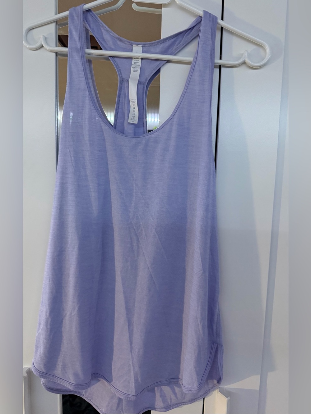 lululemon athletica Lavender Tech Mesh Singlet